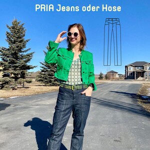 Jeans PRIA A4, A0 and projector file (German)