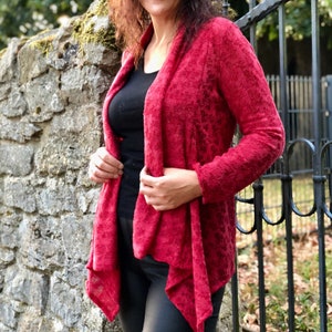 Jacket Jazzy PDF pattern (in German), size 34-52, A4, A0 and instructions