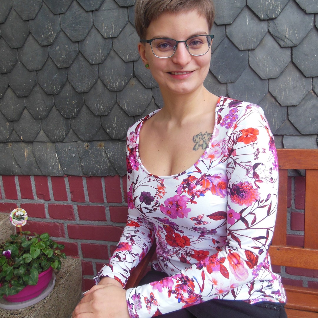 Shirt Petite LONA PDF Pattern in German, Size 3450, A4, A0