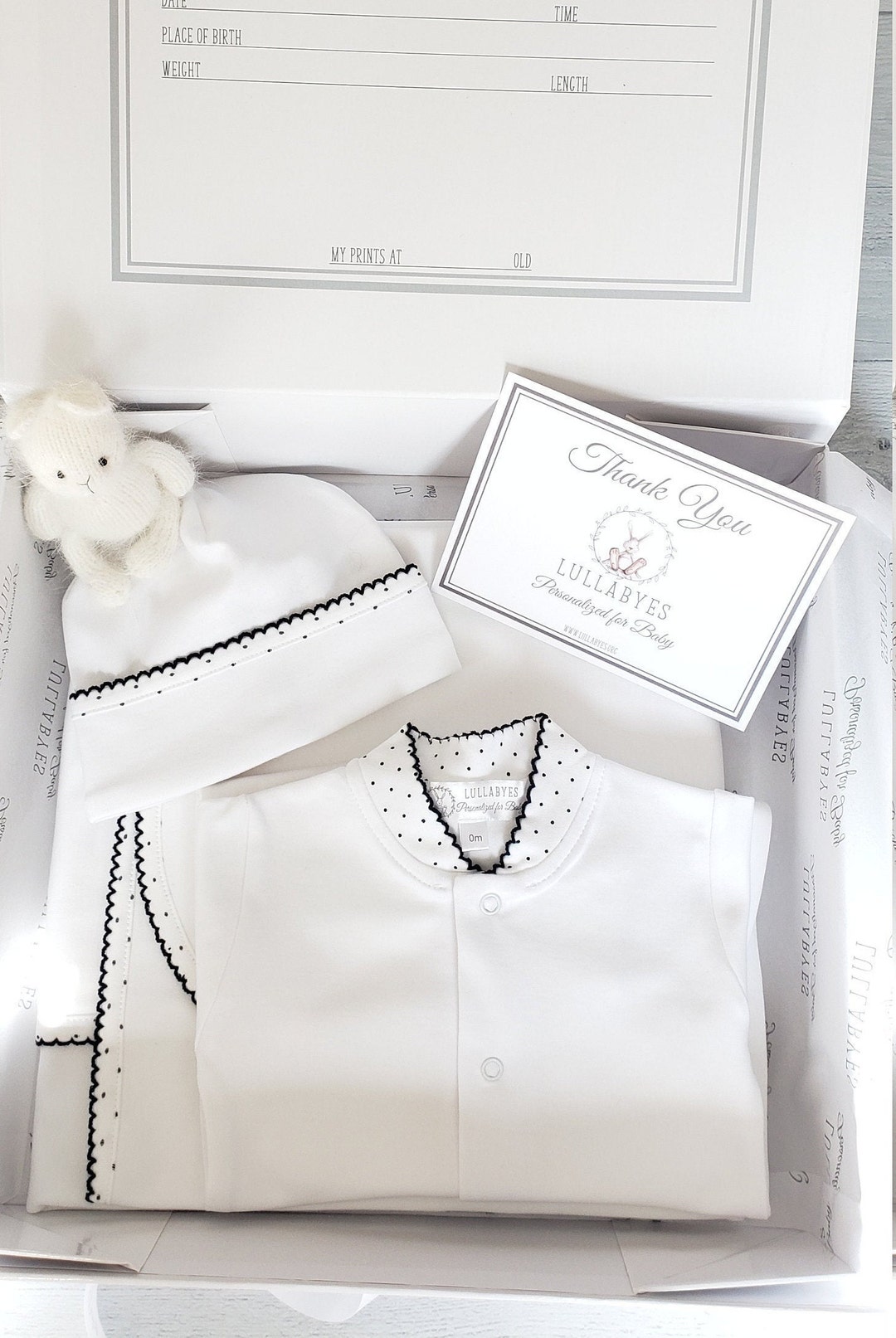 Personalized Newborn Baby Gift Set. Baby Shower Gift for Mom, Baby Take