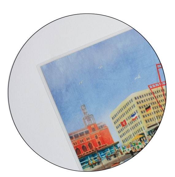 Tischset A3 "Hamburg Planten un Blomen, Eisarena" - Etsy.de