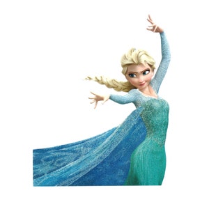 2013 Disney Frozen Movie Poster 11X17 Anna Elsa Olaf Kristoff Sven