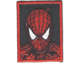 1,5 x 2" Spider-Man geborduurde FLARDEN PATCH / hoedentas niet naaien patch superheld appliqué badge