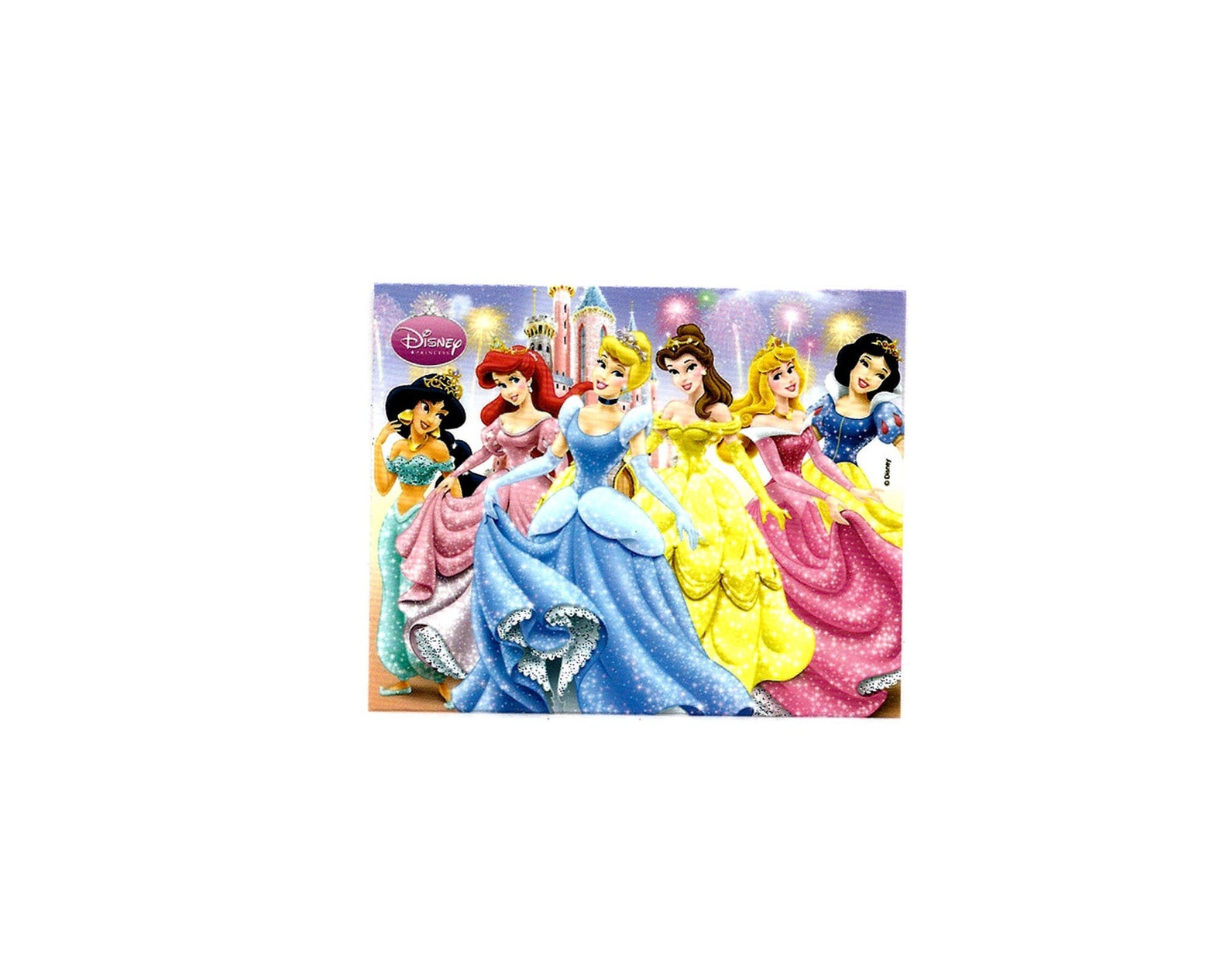 3X2.5 Disney Princesses glitter IRON On TRANSFER Decor Etsy
