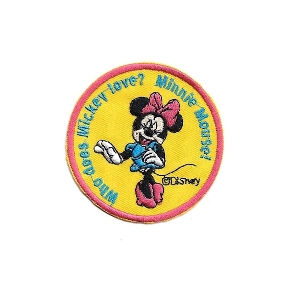 Minnie Mouse Sew Patch