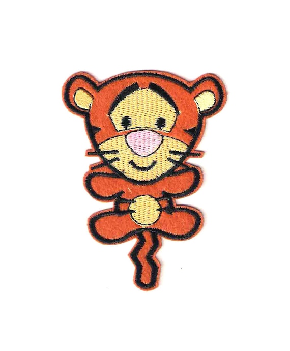  Disney Tigger Bouncing Patch Cartoon Movie Embroidered Iron on  : Clothing, Shoes & Jewelry