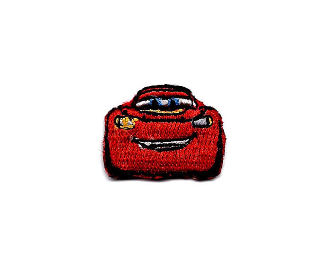 1x1 Monty Lightning Mcqueen IRON ON PATCH Sew on Disney Etsy