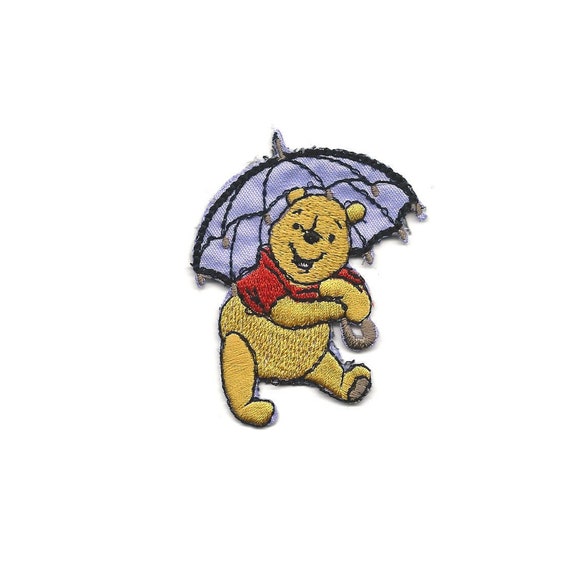 Iron on Pooh Bear Patch Disney Iron on Pooh Bear Patch Disney