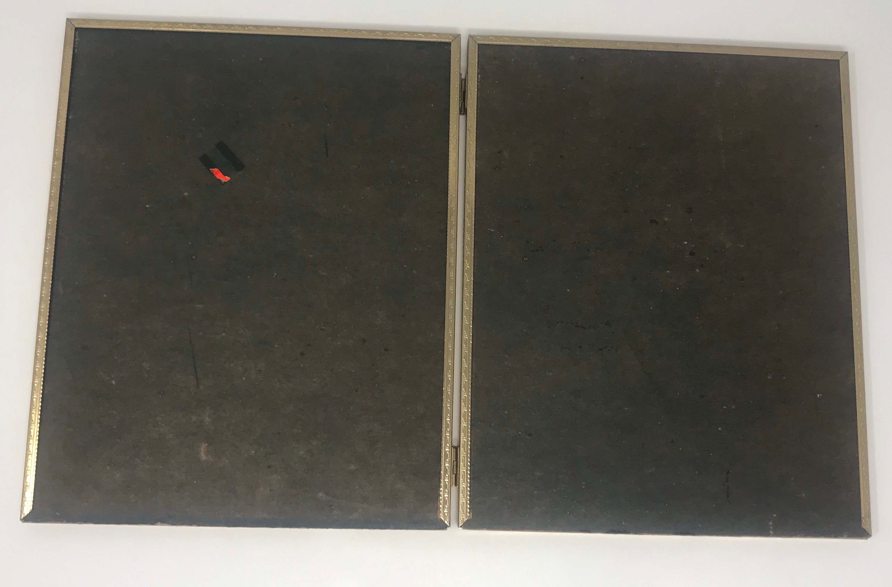 Vintage Hinged Gold Tone Double 8x10 Picture Frame - Etsy