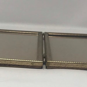 Vintage Hinged Gold Tone Double 8x10 Picture Frame - Etsy
