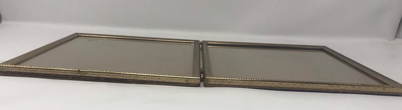 Vintage Hinged Gold Tone Double 8x10 Picture Frame - Etsy