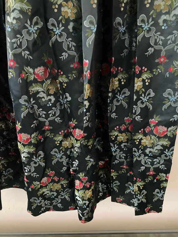 Vintage size 8 Susan Bristol floral skirt with si… - image 4
