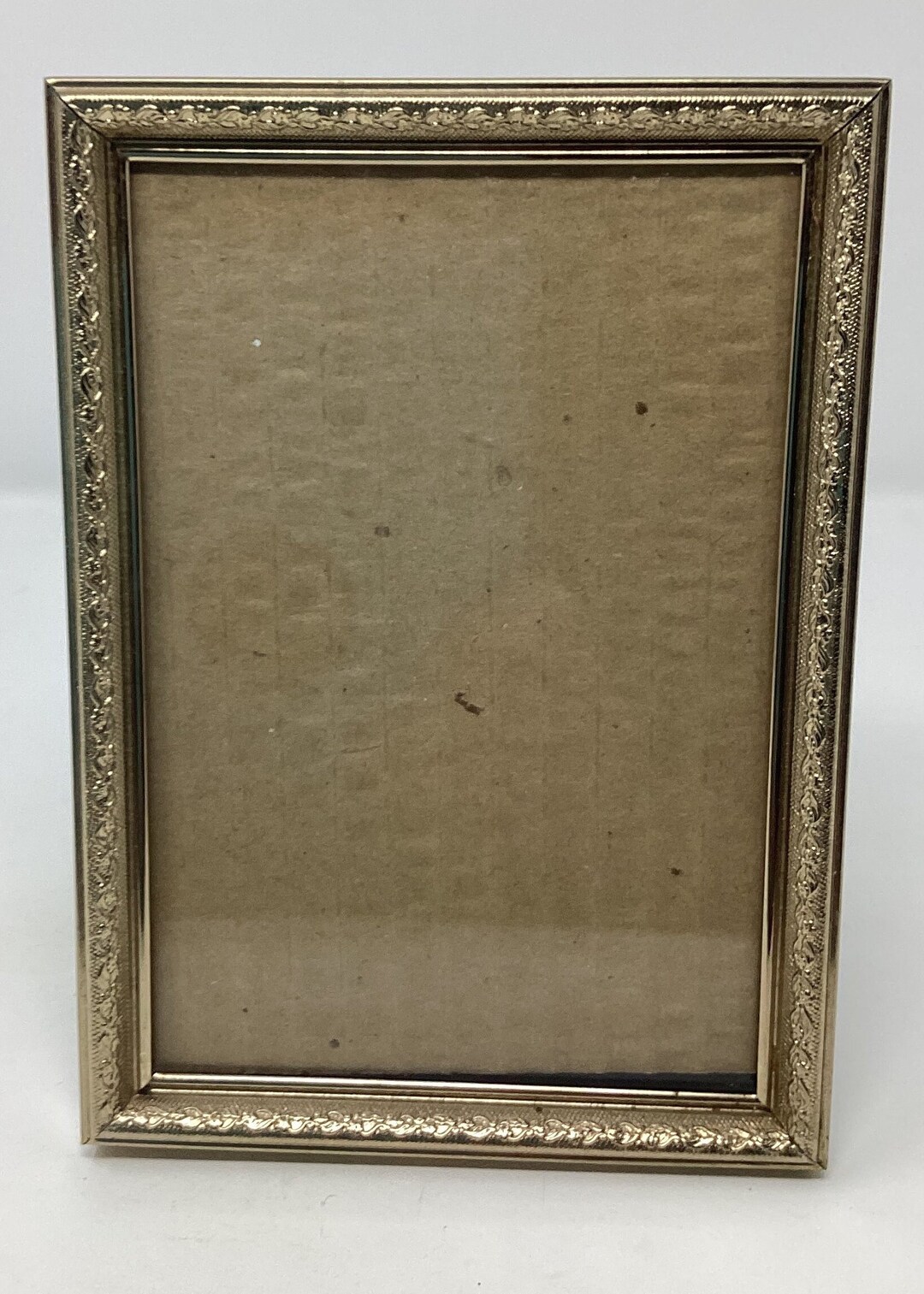 Vintage 5x7 Gold Picture Frame - Etsy
