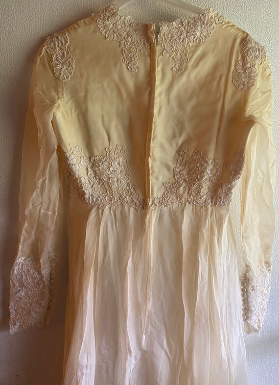 Vintage Green Sleeveless Chiffon Lace A Line Long Wedding Guest Dress Backless Party Dress SP2192