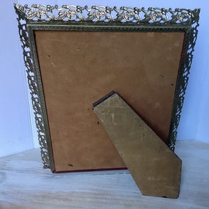 Vintage 8x10 Ornate Gold and White Picture Frame - Etsy