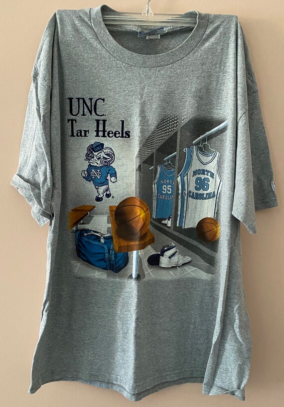 Champion, Shirts, North Carolina Tar Heels Vtg Throwback 956 Team Tribute Ncaa  Basketball Jersey