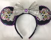 Day of the Dead, Halloween, Disney 39 s Coco inspired, Mouse Ears
