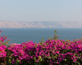 Sea of Galilee, Mount of Beatitudes, Israel, Holy Land
