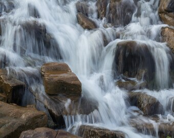 Majestic Waterfall, Hidden Oasis, Tranquility, Peace, Relaxing, Meditation