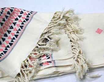 Assam Eri SilkNon Violent Silk Traditinal Assamese Yarn Dyed Pillow