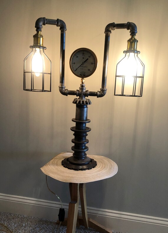 Steampunk Table Or Desk Lamp Etsy