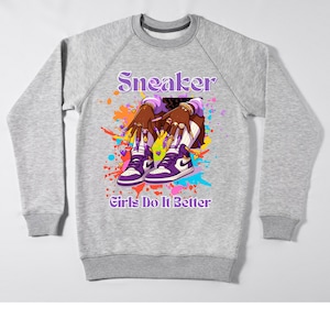 Sneaker girl PNG