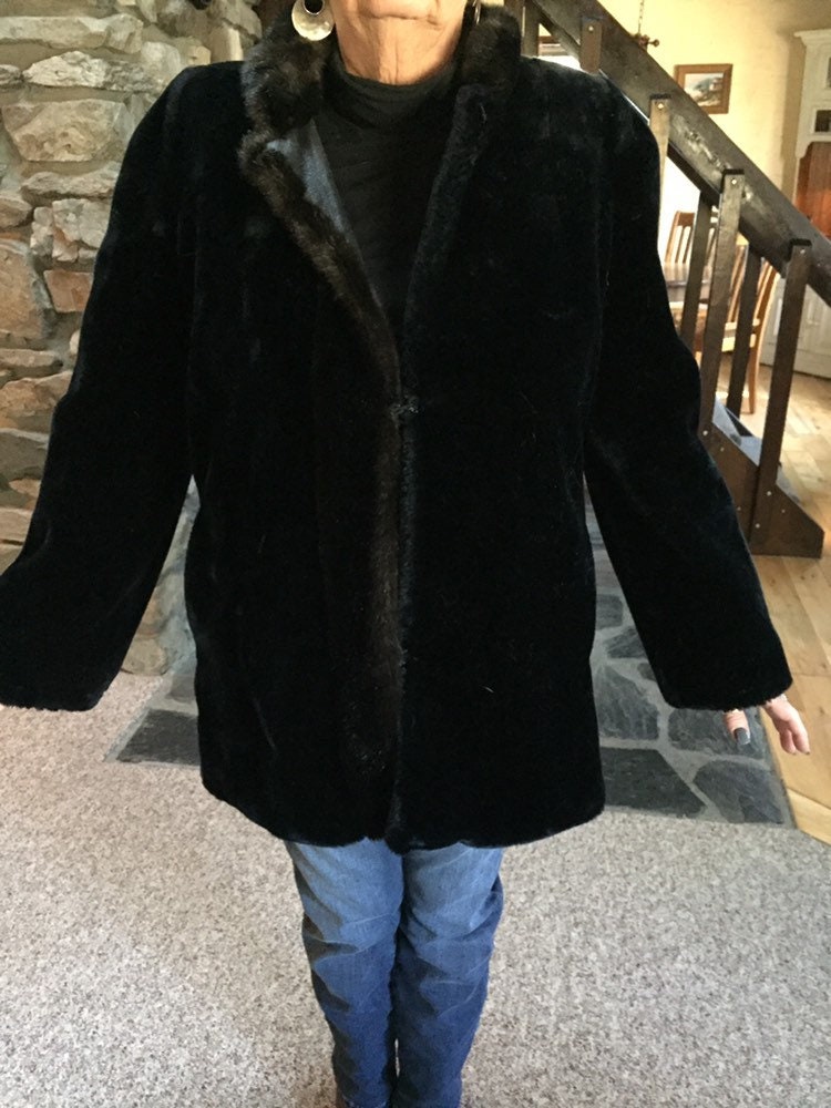 アメリカンヴィンテージコート⭐︎ Hillmoor NEWYORk Hillmoor Fur Coat - Etsy