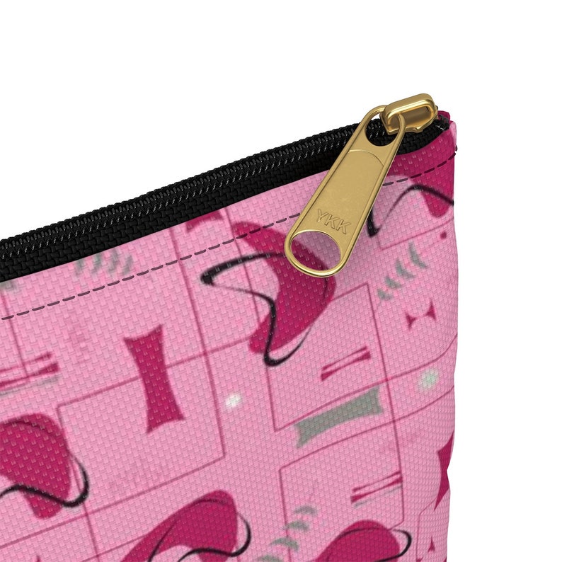 Galactic Strawberry Makeup And Accessory Pouch