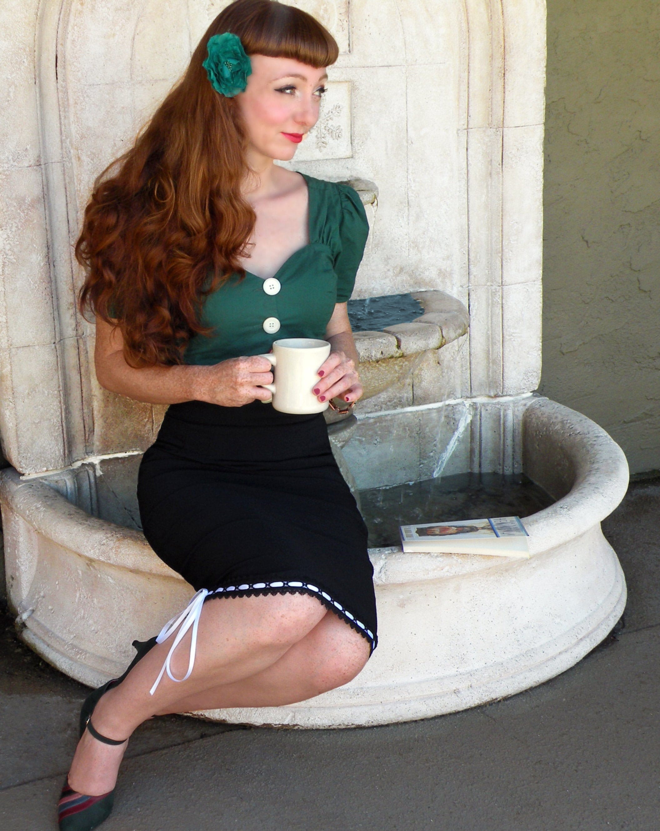 Mon Amour Pencil Skirt