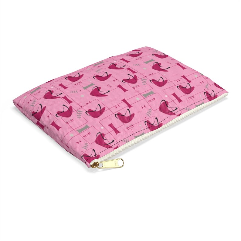 Galactic Strawberry Makeup And Accessory Pouch