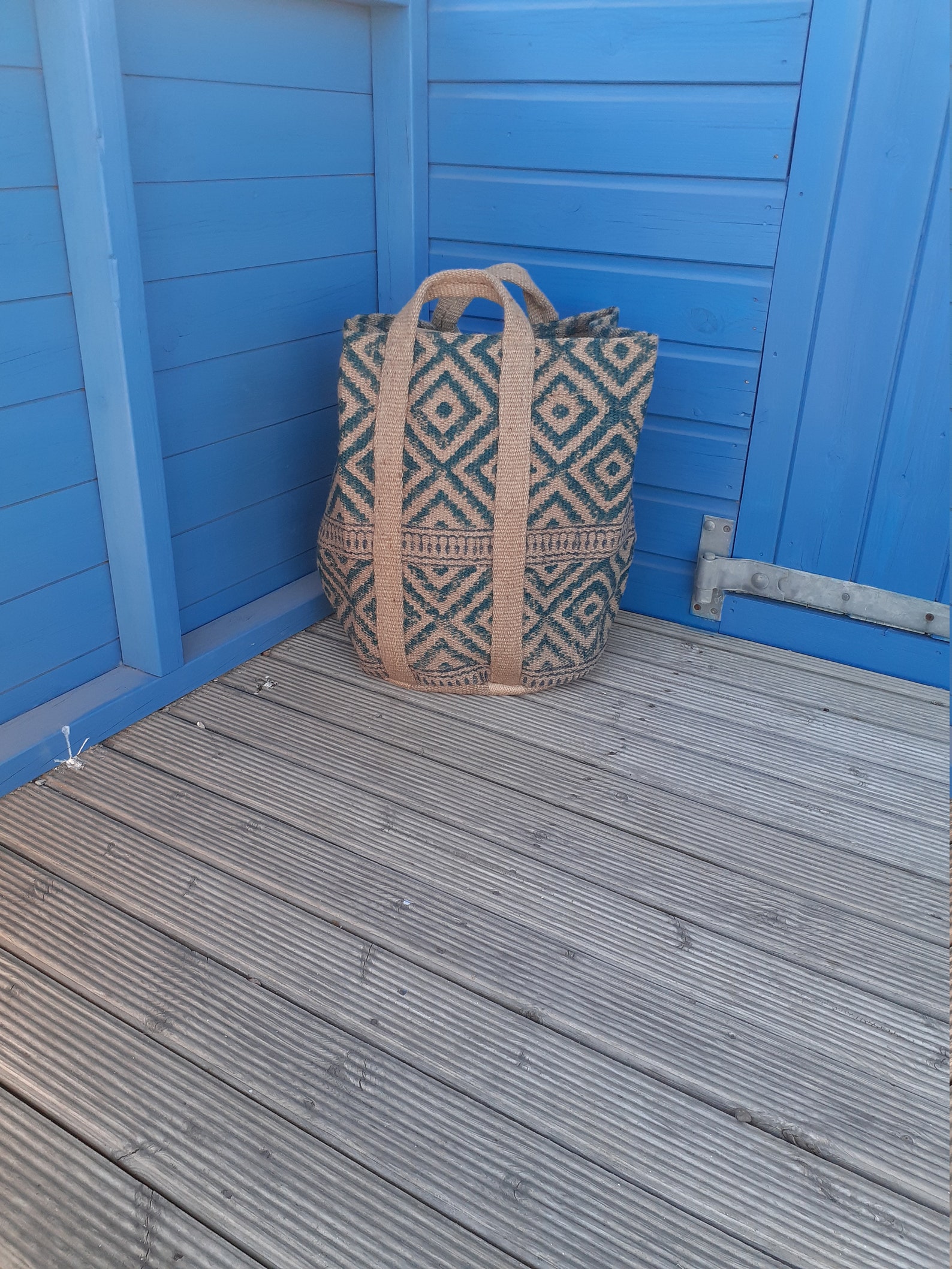 jute toy storage