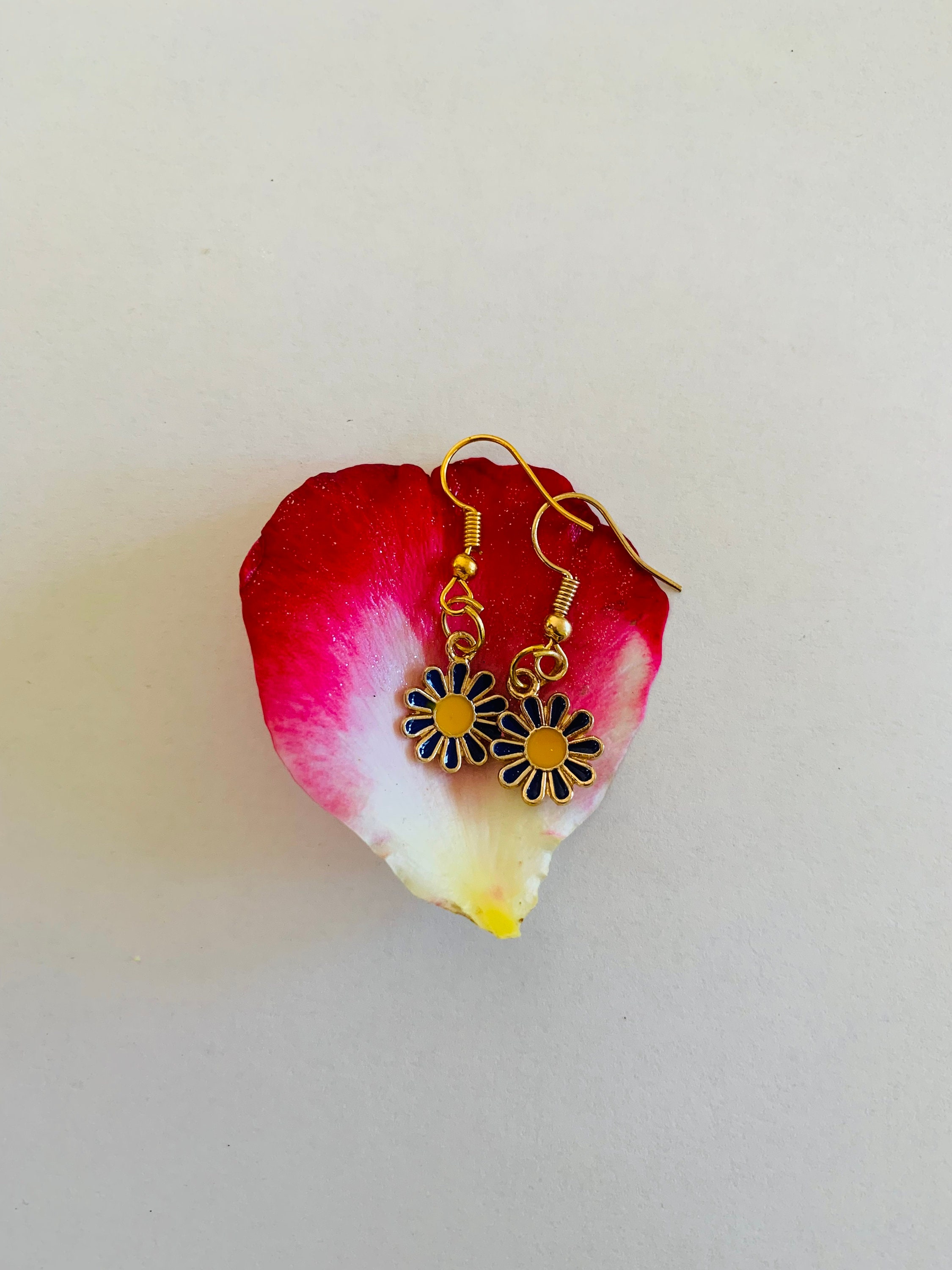 Handcrafted Polymer Clay Earrings- Tropical Floral – Ivy Lena