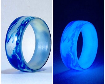 The Pure Ocean Ring -Pure x Special Series, Glow in the Dark Resin Ring