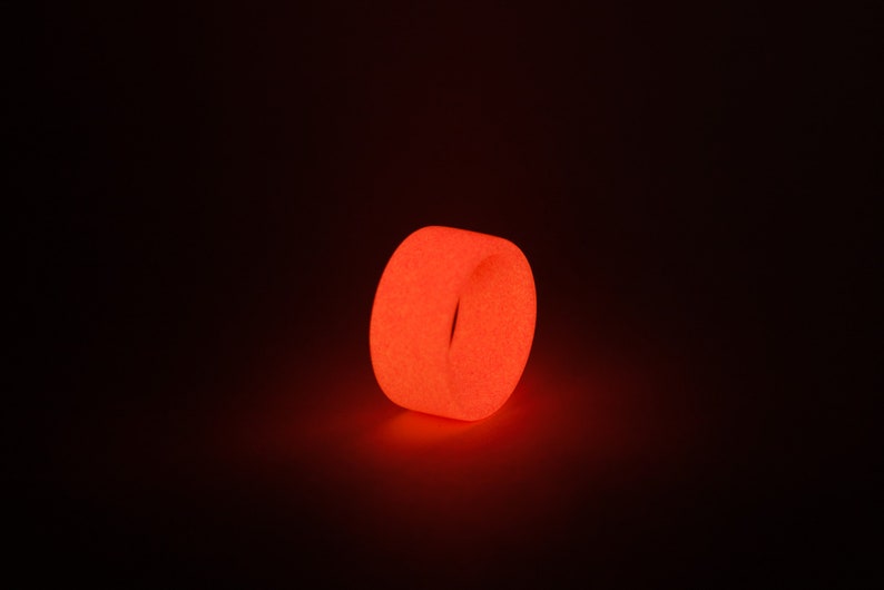 Solid Color Pure Series The Pure Red Ring Glow Ring