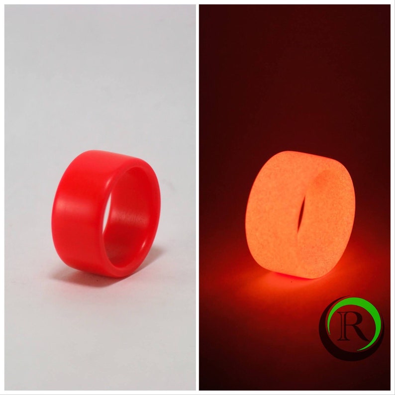Solid Color Pure Series The Pure Red Ring Glow Ring