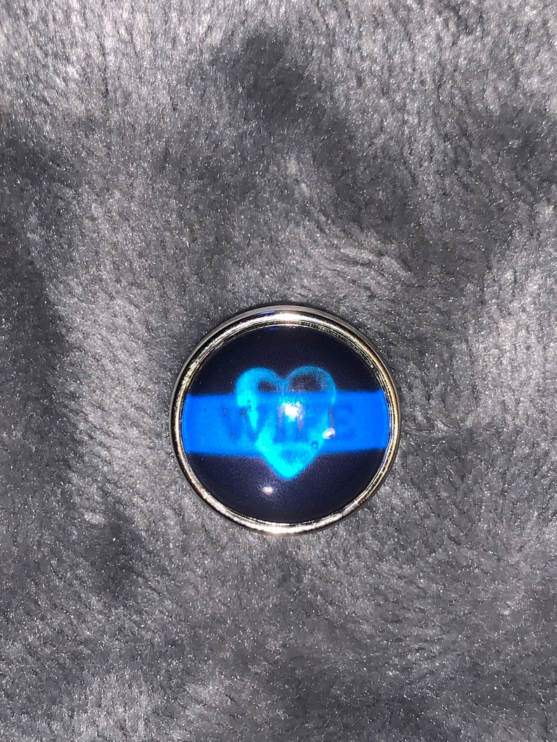 Snap Jewelry 18mm Police Wife Snap