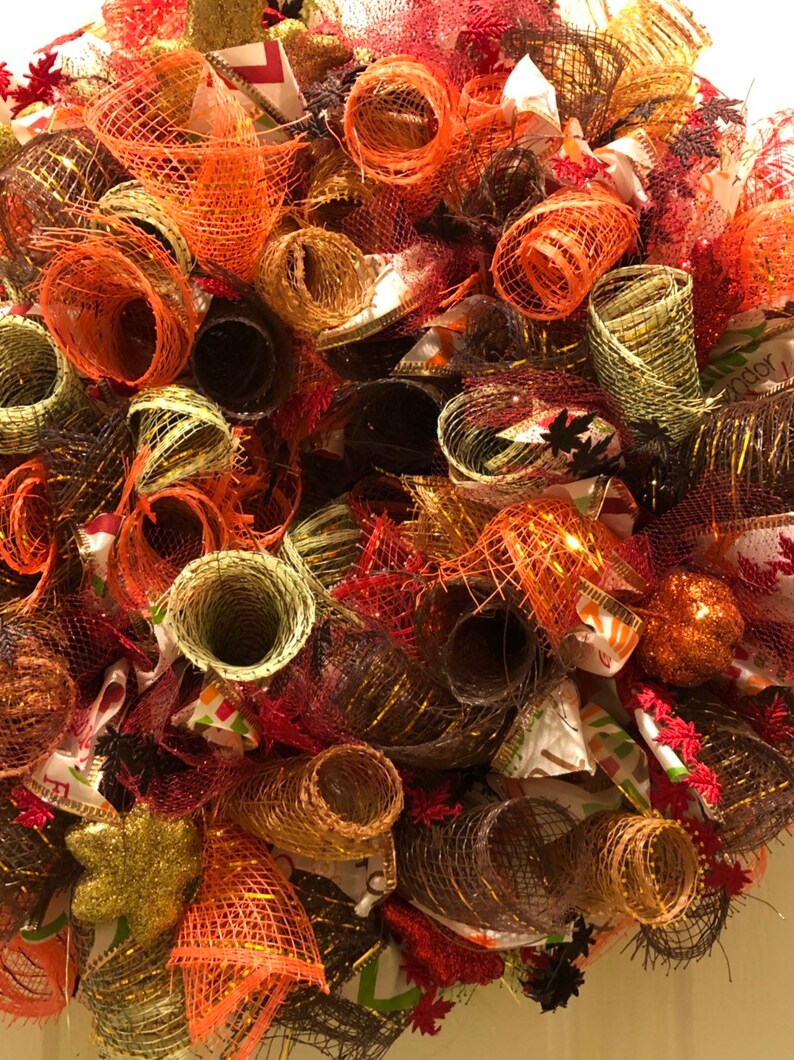 Home Living Wreaths Small Fall Wreath