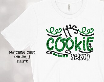 Girl Scout Mom Shirt - Scout Mom Life - It's Cookie Season - Adult Girl Scout - Cookie Seller Shirt - Cookie Mama - Scout Leader Shirt