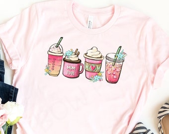 Mom Fuel Shirt - Cute Coffee Shirt - Summer Drinks Shirt - Funny Mom Shirt - Mom Coffee Tee - Iced Coffee Shirt - Coffee Addict Tee