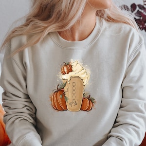 PSL Sweatshirt - Pumpkin Spice Shirt - Pumpkin Spice Latte Tee - Cute Fall Shirt - Fall Coffee Shirt - Iced Coffee Shirt
