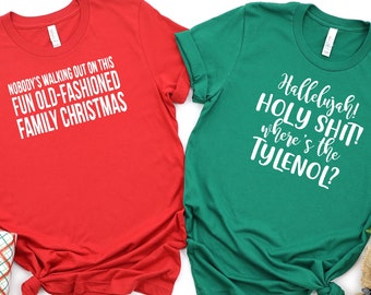 Matching Christmas Vacation Shirts - Couples Christmas Shirt - Funny Christmas Shirt - Matching Christmas Shirts - Husband and Wife Shirt