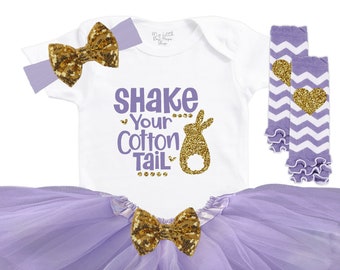 Baby Girls Easter Outfit - Newborn Easter Dress - My First Easter Outfit - Toddler Shirt - Coming Home Outfit - Cute Easter Baby Onesie