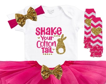Baby Girls Easter Outfit - Newborn Easter Dress - My First Easter Outfit - Toddler Shirt - Coming Home Outfit - Cute Easter Baby Onesie
