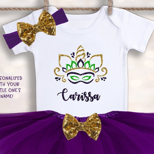 mardi gras tutu for baby girl