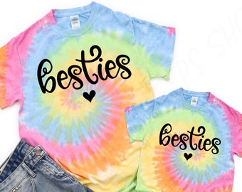 Matching Besties Shirt - New Mom Gift - Mommy and Me Shirt - Besties Tee - Mother's Day Shirt - Mother Daughter Shirts - My 1st Mother's Day