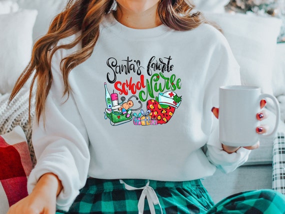 nurse christmas t shirt
