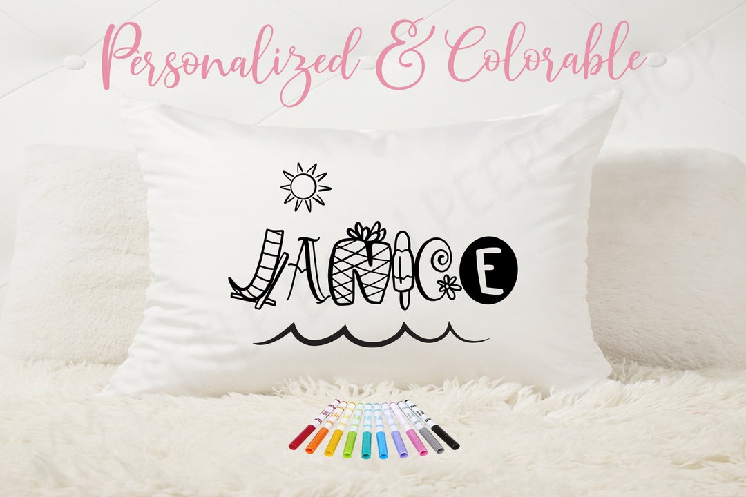 Sometimes I Just Look Up Smile Personalized Pillowcase
