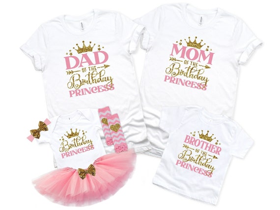 Daddy Of The Birthday Princess Unicorn Girl T Shirt Outfit Daddy Of The Birthday Princess Unicorn Girl T Shirt Outfit