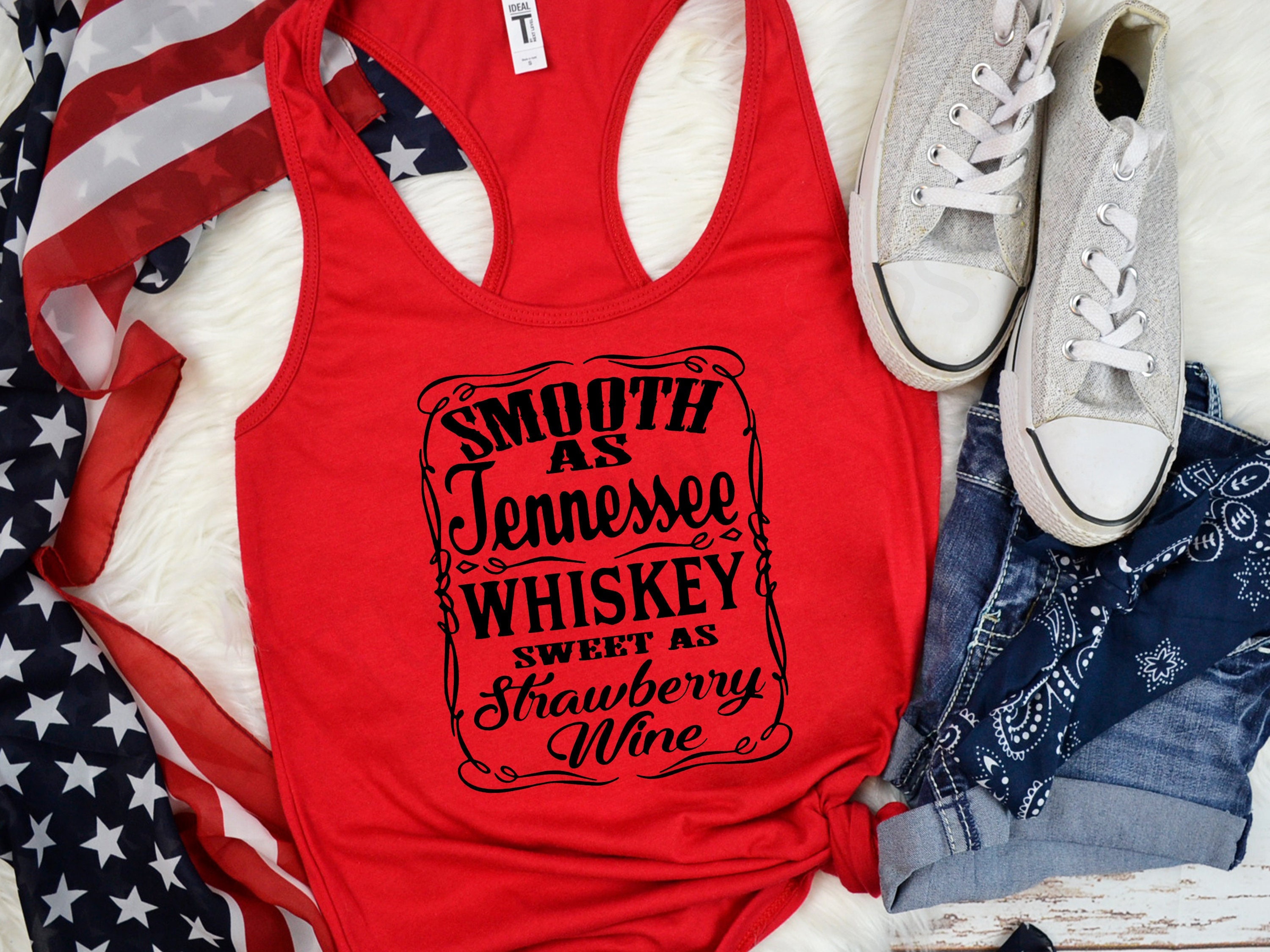 Tennessee Whiskey Strawberry Wine Shirt - Country Thunder Music Shirt -  Rodeo Shirt - Women's Graphic Tee - Western Shirt - Whiskey Shirt