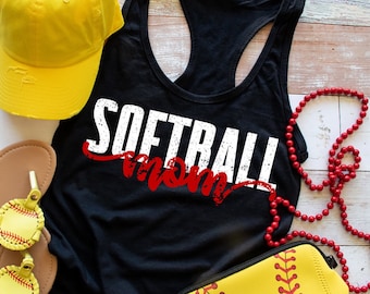 Softball Mom Tank - Sports Shirt - Sports Mom Shirt - Softball Life Shirt - Sports Mom Tank - Softball Tank Top - School Sports Shirt
